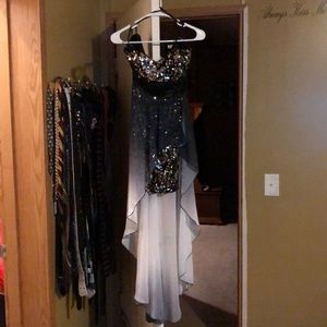 Hi-low prom dress